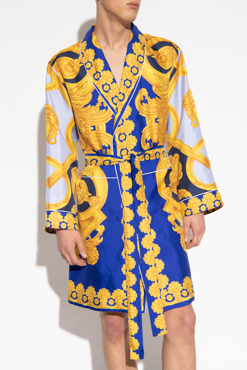 Versace bathrobe discount silk